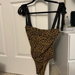 Cheetah print bodysuit
